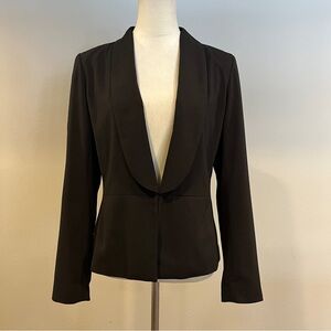 Katherine Barclay black one hook closure blazer size‎ medium